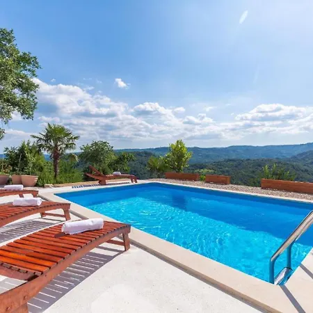 빌라 Sussini In Istria For 8 People With Jacuzzi & Pet Friendly Krbune